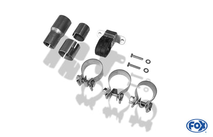 Seat Leon Typ 1M Endschalldämpfer - 2x76 Typ 13