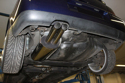 VW Golf IV Cabriolet Endschalldämpfer - 2x63 Typ 28