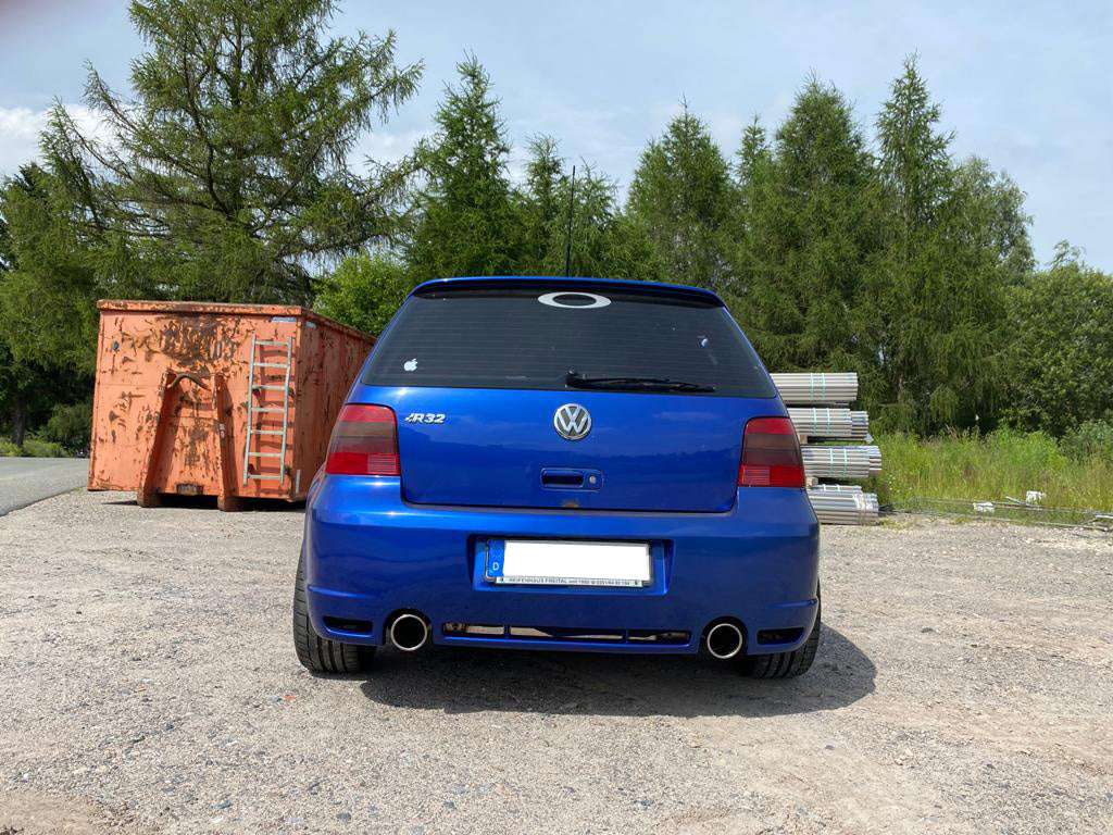 FOX VW Golf IV R32 Endschalldämpfer Ausgang rechts/links - 1x100 Typ 16 rechts/links
