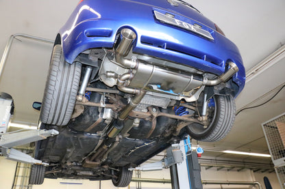 FOX VW Golf IV R32 Endschalldämpfer Ausgang rechts/links - 1x100 Typ 24 rechts/links