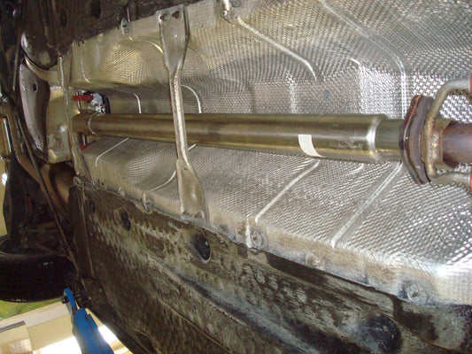 VW Scirocco - 13 (1,4l) Verbindungsrohr Mittelschalldämpfer/KAT - Rohrdurchmesser: 70mm