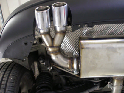Seat Leon 1P Turbo Endschalldämpfer - 2x76 Typ 17