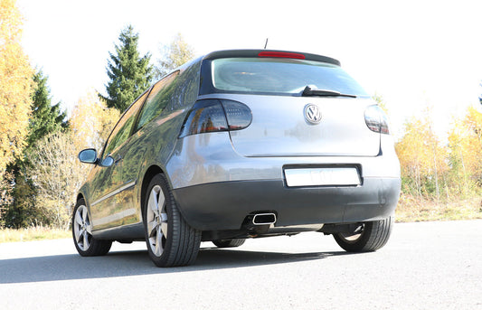VW Golf V 4motion - 1K Endschalldämpfer Ø70mm - 145x65 Typ 59