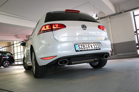 VW Golf VII  - Einzelradaufhängung Endschalldämpfer rechts/links - 160x90 Typ 38 rechts/links