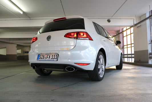 VW Golf VII  - Einzelradaufhängung Endschalldämpfer rechts/links - 160x90 Typ 38 rechts/links