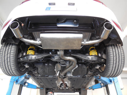 VW Golf VII 4-Motion Endschalldämpfer quer Ausgang rechts/links - 1x100 Typ 16 rechts/links