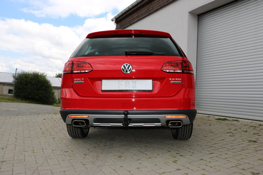 VW Golf VII Variant 4-Motion Alltrack Endschalldämpfer rechts/links - 145x65 Typ 59 rechts/links
