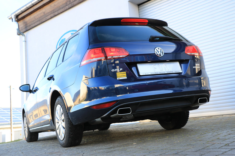 VW Golf VII Variant 4-Motion Endschalldämpfer rechts/links - 145x65 Typ 59 rechts/links