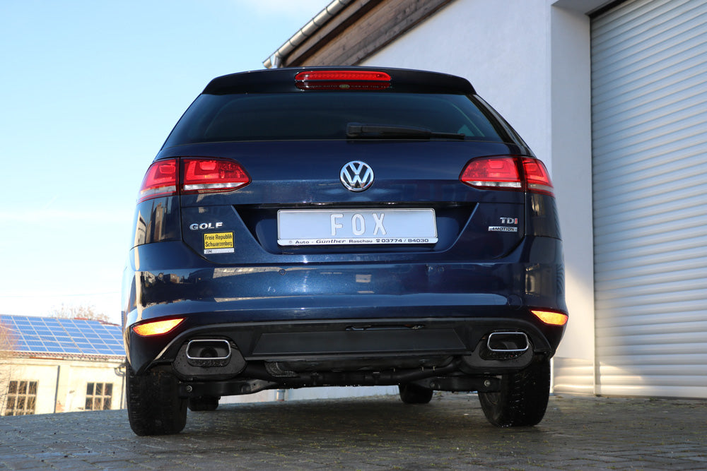 VW Golf VII Variant 4-Motion Endschalldämpfer rechts/links - 145x65 Typ 59 rechts/links