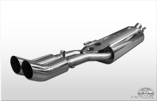 VW Vento Endschalldämpfer - 2x76 Typ 18