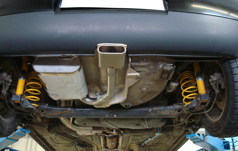 VW Lupo 6X Endschalldämpfer Ausgang mittig - 130x50 Typ 52