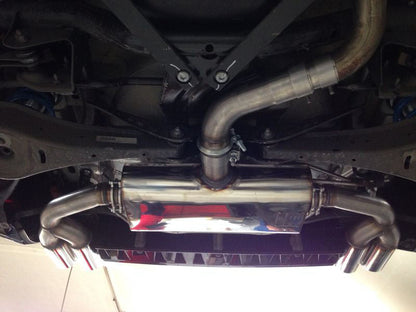 VW Beetle 2,0l - 16 (5C) Coupe & Cabrio Endschalldämpfer Ausgang rechts/links - 2x80 Typ 16 rechts/links