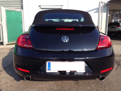 VW Beetle 2,0l - 16 (5C) Coupe & Cabrio Endschalldämpfer Ausgang rechts/links - 115x85 Typ 38 rechts/links
