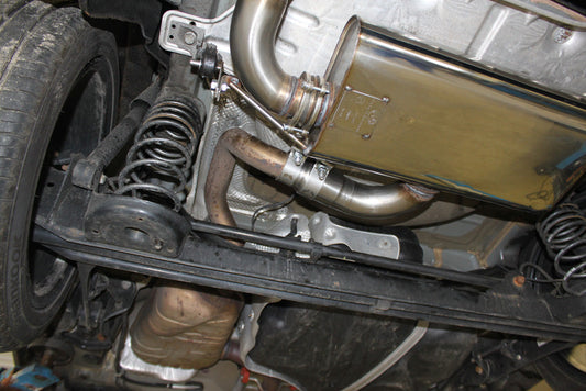 VW Beetle 1,4l - 16 (5C) Coupe & Cabrio - Starre Hinterachse Endschalldämpfer rechts/links - 2x90 Typ 16 rechts/links