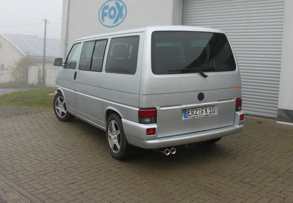 VW T4 - Frontantrieb - Bus/ Transporter/ Multivan/ Caravelle Endschalldämpfer - 2x80 Typ 13