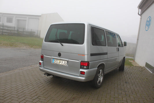 VW T4 - Frontantrieb - Bus/ Transporter/ Multivan/ Caravelle Endschalldämpfer - 2x80 Typ 13