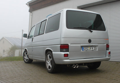 VW T4 - Frontantrieb - Bus/ Transporter/ Multivan/ Caravelle Endschalldämpfer - 2x80 Typ 13