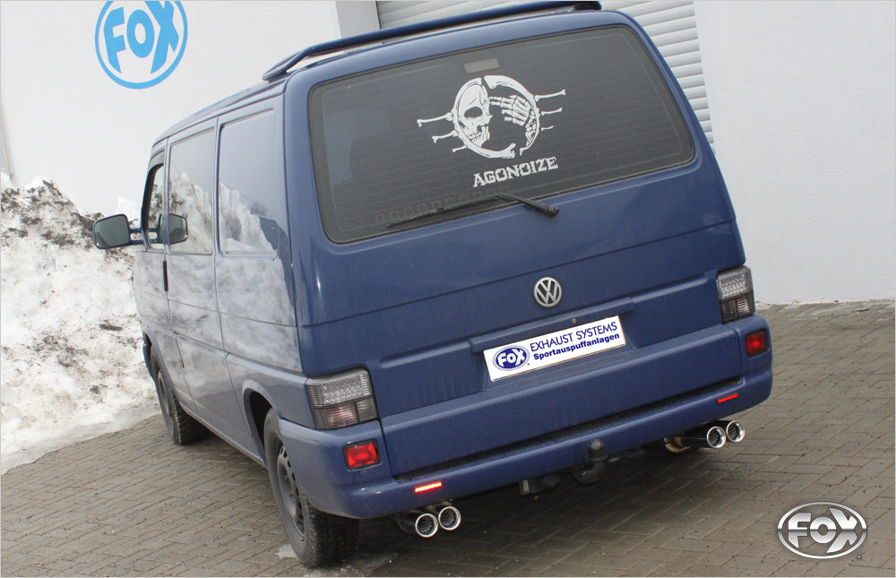 VW Bus T4 Endschalldämpfer rechts/links - 2x80 Typ 13 rechts/links