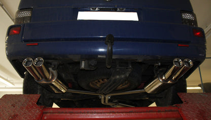 VW Bus T4 Endschalldämpfer rechts/links - 2x80 Typ 13 rechts/links