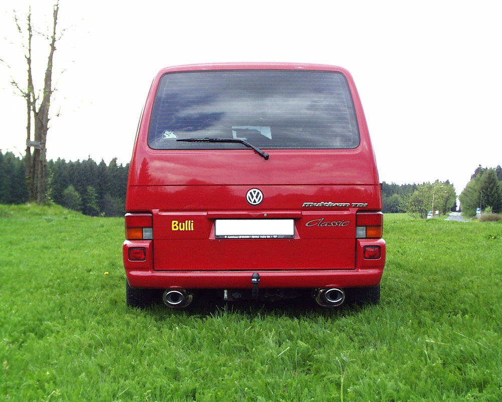 VW Bus T4 Endschalldämpfer rechts/links einflutig - 115x85 Typ 33 rechts/links