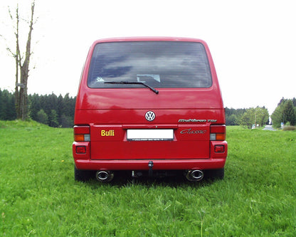 VW Bus T4 Endschalldämpfer rechts/links einflutig - 115x85 Typ 33 rechts/links