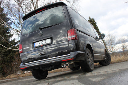 VW Bus T5/T6 4MOTION Endschalldämpfer - 2x88x74 Typ 33