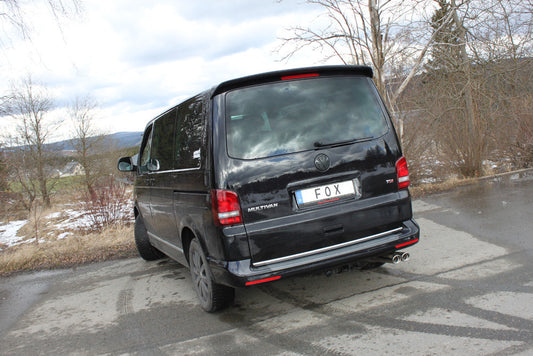 VW Bus T5/T6 4MOTION Endschalldämpfer - 2x88x74 Typ 33