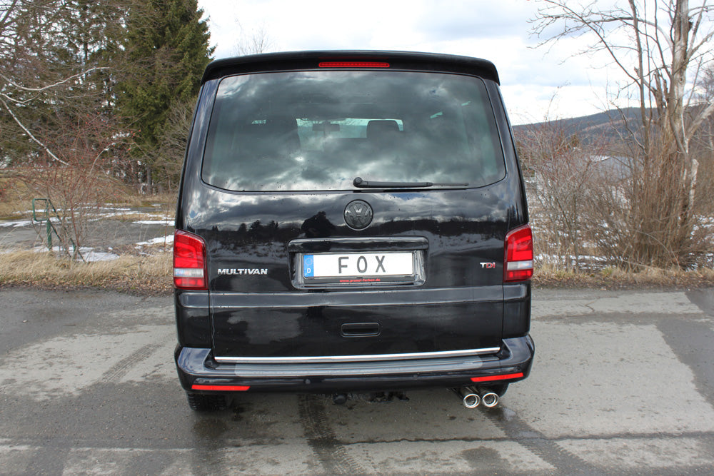 VW Bus T5/T6 4MOTION Endschalldämpfer - 2x88x74 Typ 33