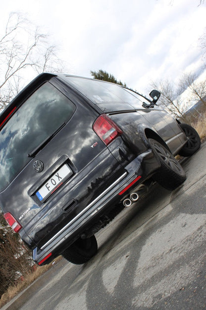 VW Bus T5/T6 4MOTION Endschalldämpfer - 2x88x74 Typ 33
