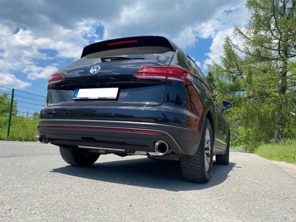 FOX VW Touareg Typ CR7 Endschalldämpfer Ausgang rechts/links - 1x114 Typ 25 rechts/links
