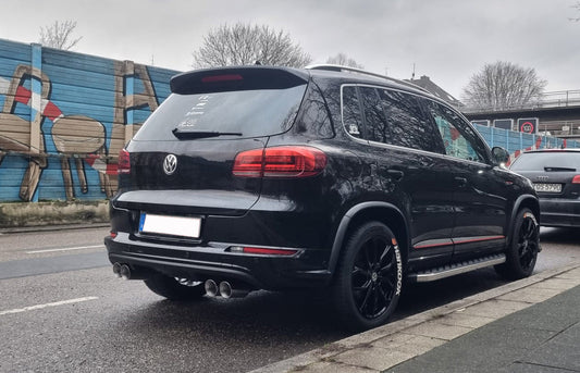 FOX VW Tiguan 5N - 4motion Endschalldämpfer Ausgang rechts/links - 2x90 Typ 25 rechts/links