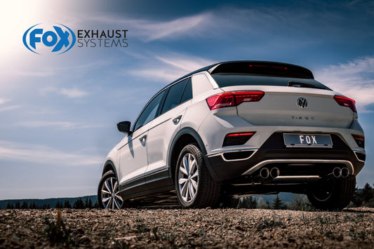 VW T-Roc - Frontantrieb Endschalldämpfer rechts/links - 2x90 Typ 25 rechts/links